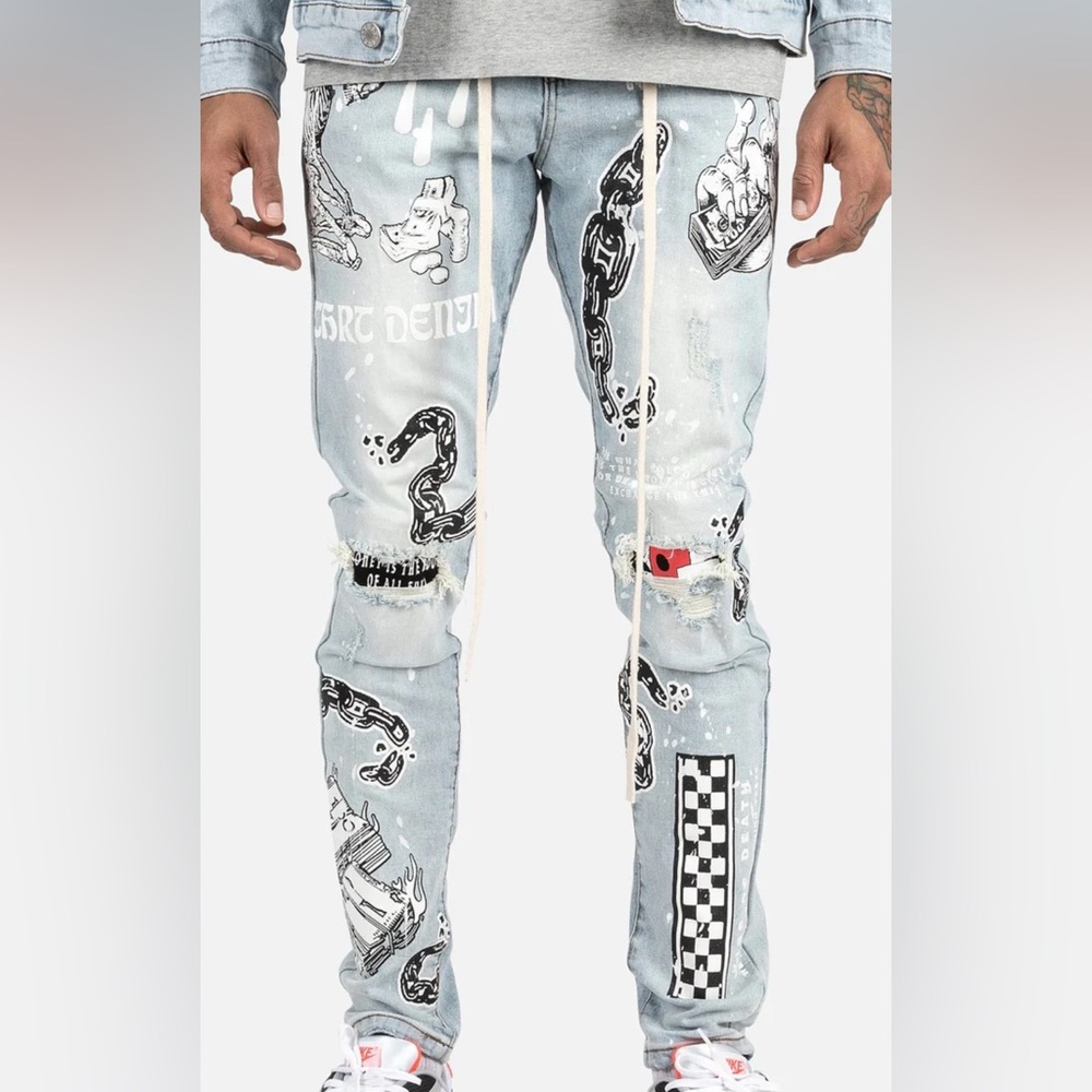 Thrt Crypto Skinny Jeans 36